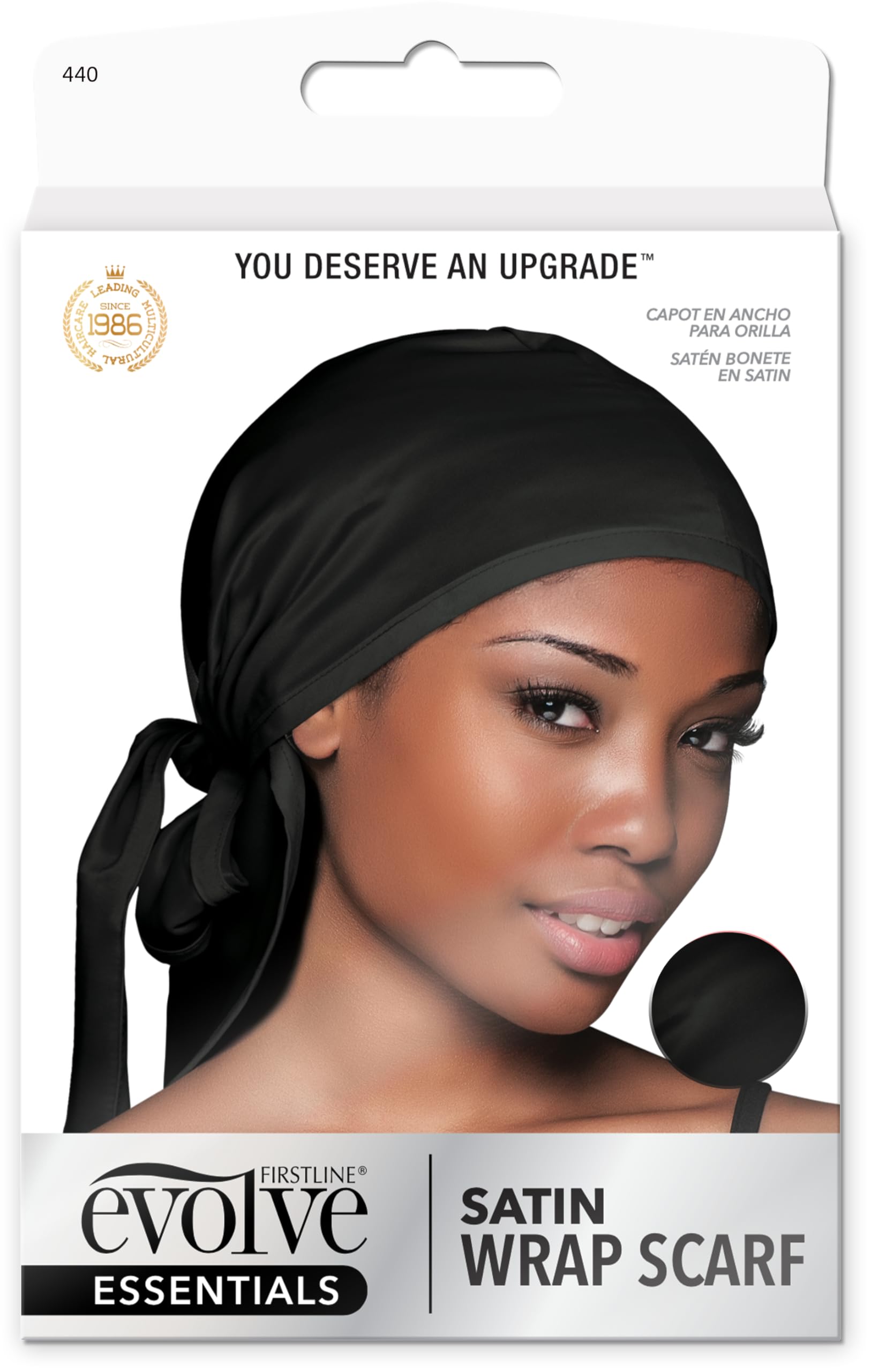 Evolve Black Satin Wrap Scarf for Elegant Style and Comfort
| Evolve Black Satin Wrap Scarf for Cold Weather Fashion
|